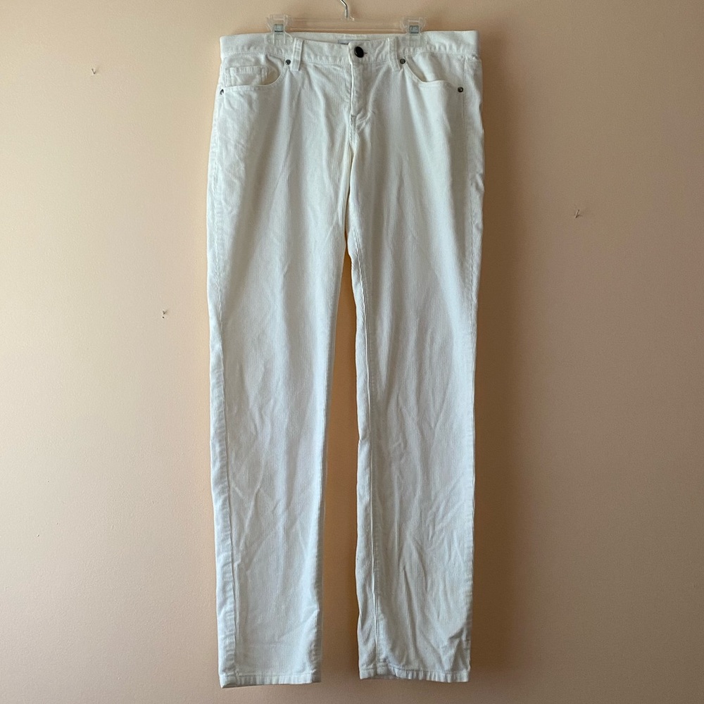 New York & Co Corduroy Pants Size 2 White